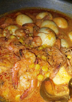 Foto resep Telur Udang Lodeh