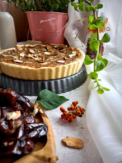 عکسی از دستور تارت خرما