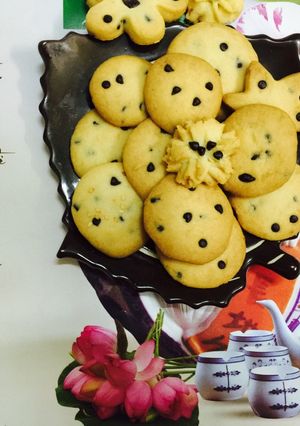 Hình của món Bánh quy bơ nhân chocochip.