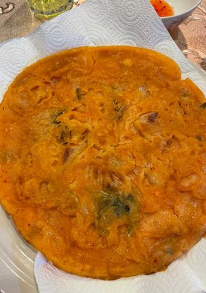 泡菜煎餅 的食譜成品照片