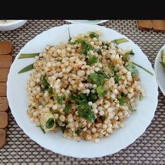 A picture of Sabudana khichdi.