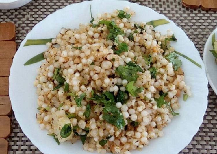 Easiest Way to Love at dinner Sabudana khichdi