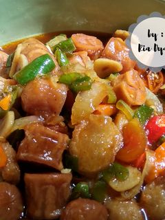 Foto resep Sosis Bakso Asam Pedas Manis