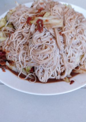 รูปของ ส้มตำเส้นบะหมี่