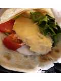 Sandwich di scaloppina allo spumante con Pita ed insalata🥙🥂