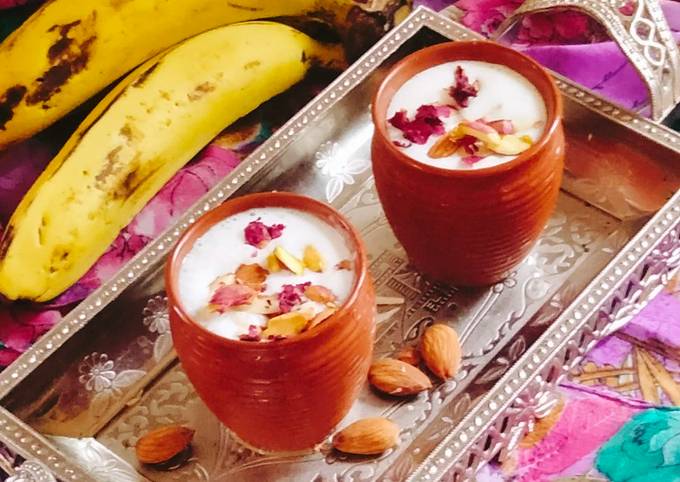 Banana Lassi Recipe