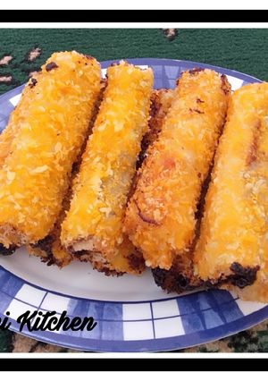 Foto resep 92. Roti goreng pisang coklat