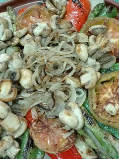 Una foto de Delicias de verduras salón