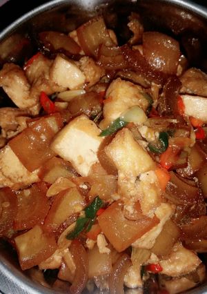 Foto resep Kikil tahu coklat