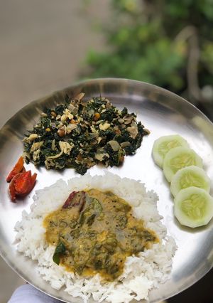 A picture of PALAKURA PAPPU | SPINACH DAL RECIPE.