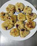Galletitas keto de coco y arándanos