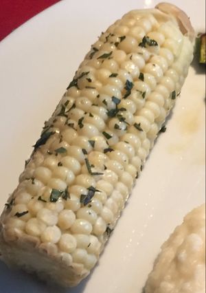 A picture of Tarragon Corn on the Cob.