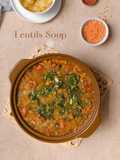 Lentils Soup | Sup Lentil Rempah