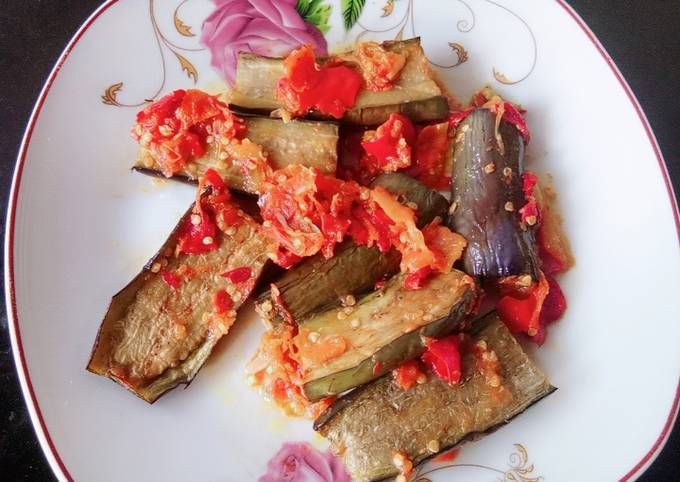 Resep Sambel terong ungu goreng yang Menggugah Selera