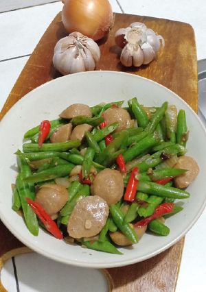 Foto resep Cah Buncis Baso