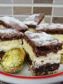 Túrós zserbó recept fotója