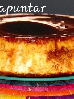 Foto principal de Tarta de queso y tocino de cielo 🥚 🧀 🥚 🧀