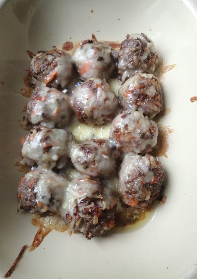 Una foto de Bolitas de carne a la muzzarella