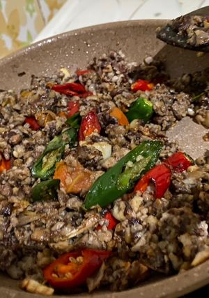 Foto resep Oseng oncom item