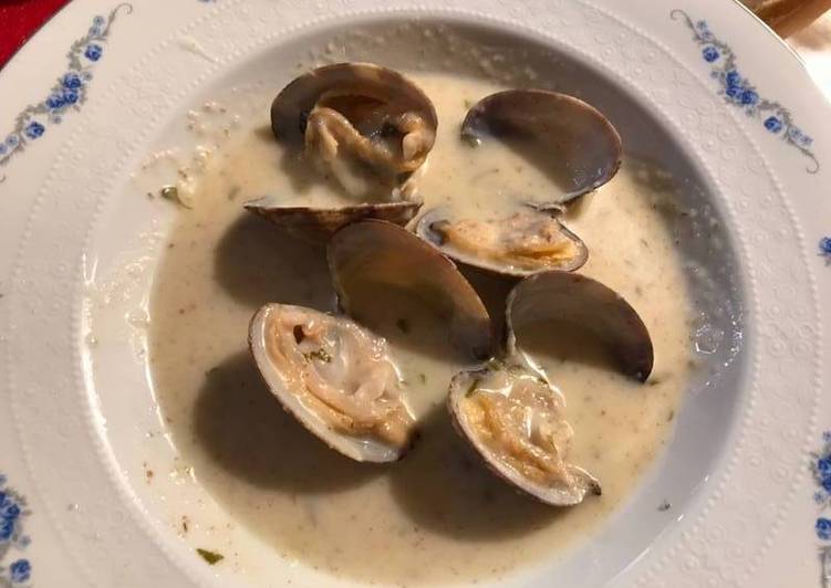 Almejas a la marinera Thermomix