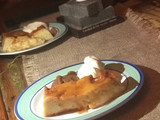 Flan con banana