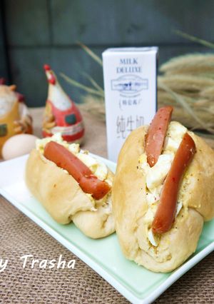 蛋沙拉麵包 的食譜成品照片
