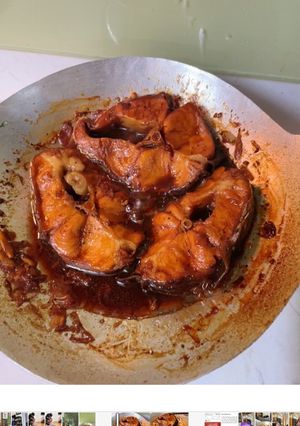 Hình của món Cá lóc kho tộ.