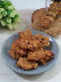 Banana Roaled Oat Cookies