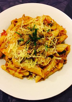 Hình của món Beef Penne Pasta.