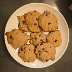 Cricket Chocolate Chip Cookies A picture of Cricket Chocolate Chip Cookies.