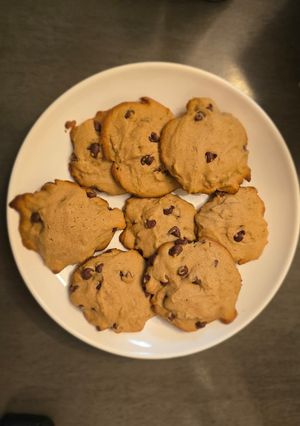A picture of Cricket Chocolate Chip Cookies.