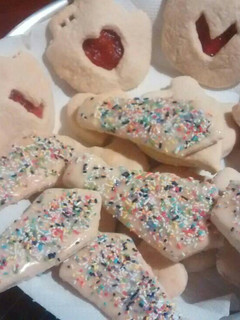Una foto de Masitas dulces para el mate con motivo para papá 😊