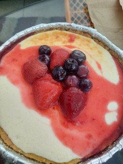 Una foto de Cheesecake al horno