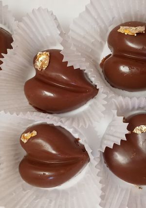 صورة لوصفة بنيون عصري على شكل قلوب 🥰😋