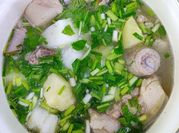 Hình ảnh của canh khoai mỡ xương