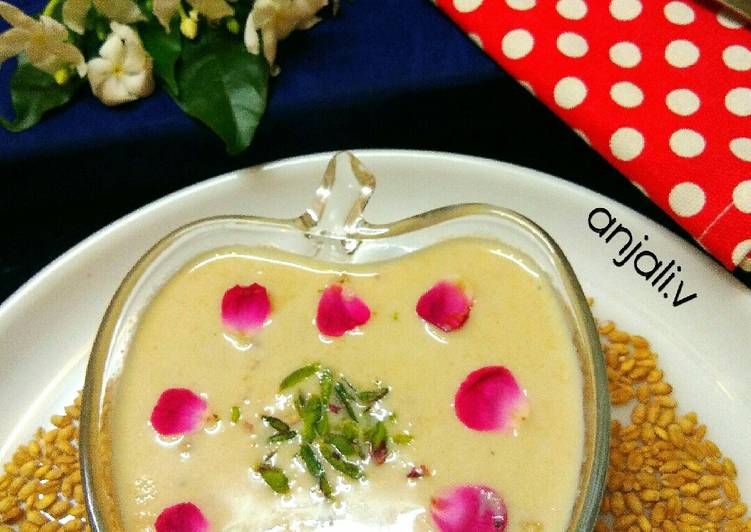 Recipe of Speedy Healthy Wheat Grain kheer