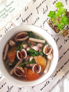 Foto resep Sayur Bening Bayam Kerang Dara