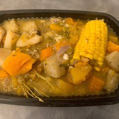 A picture of Caribbean soup 🍲.