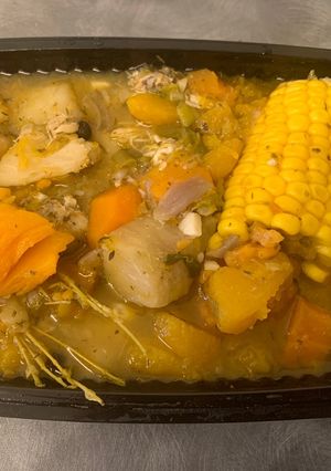 A picture of Caribbean soup 🍲.