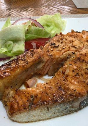 Una foto de Posta de salmón a la sonorense