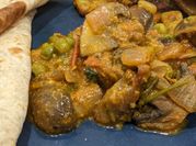 A picture of dahi ki sabji