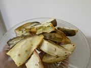Gambar ubi putih panggang