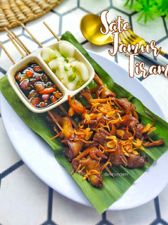 Foto resep Sate Jamur Tiram