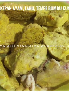 Foto resep Ungkepan Ayam, Tahu, Tempe