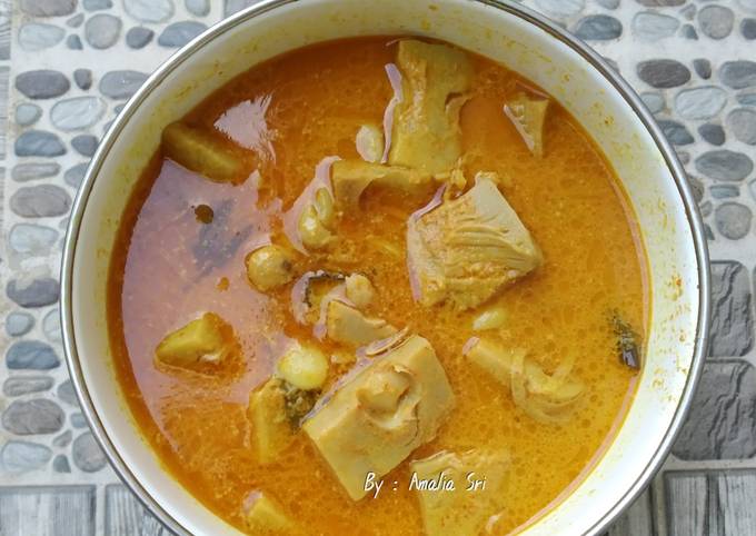 Anti Ribet, Bikin Gulai Nangka Muda Yang Sederhana