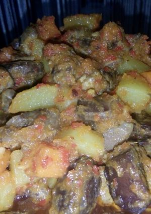 Foto resep Sambal goreng ati ampela,kentang,wortel