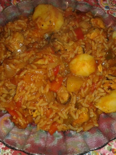 Una foto de Guiso de arroz
