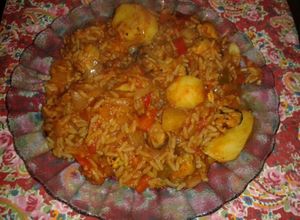 Una foto de Guiso de arroz