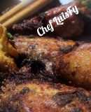 Alitas de pollo adobadas, fritas... LuisFy
