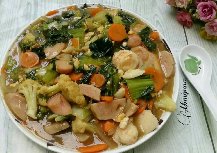 PATUT DICOBA! Resep Tumis Sayuran ala Cap cay